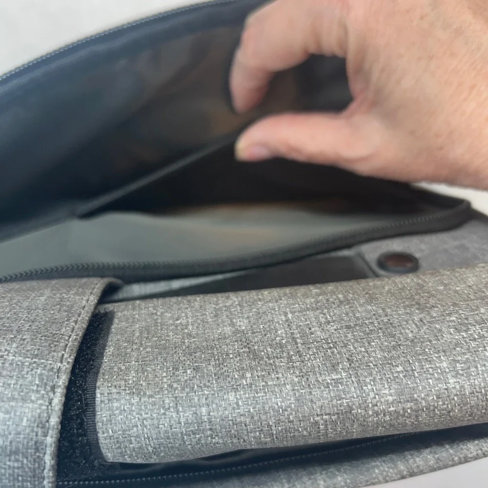 NIID Urbanature Radiant Urban Sling Bag Unisex Grey Techwear‎ Crossbody
